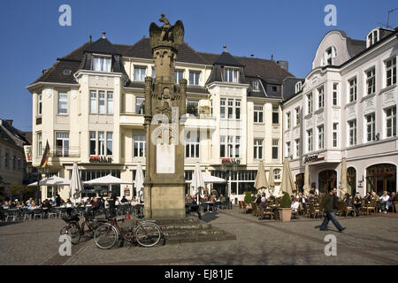 Altmarkt, Moers, Deutschland Stockfoto