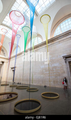 London, UK. 23. März 2015. Christina Mackie: "Filter", eine dreiteilige Installation in der Tate Britain Kredit: Mark Thomas/Alamy Live News Stockfoto