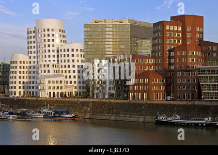 Gehry-Bauten, Düsseldorf, Deutschland Stockfoto