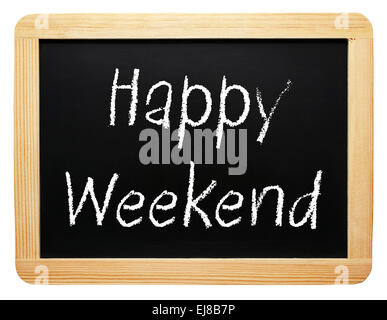 Happy Weekend Stockfoto