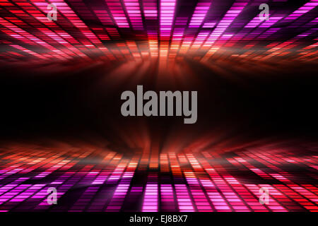 Coole Disco-design Stockfoto