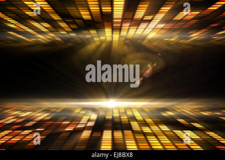 Coole Disco-design Stockfoto