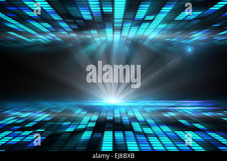 Coole Disco-design Stockfoto