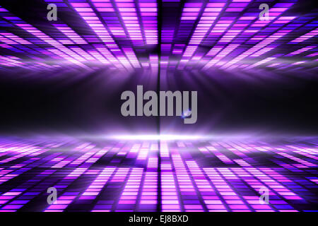 Coole Disco-design Stockfoto