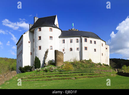 Burg Scharfenstein Stockfoto