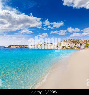 Mallorca Cala Santa Ponsa Ponca Strand in Calvia Mallorca Balearen Spanien Stockfoto