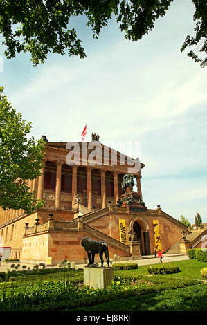 Alte Nationalgalerie Deutschland Berlin Stockfoto