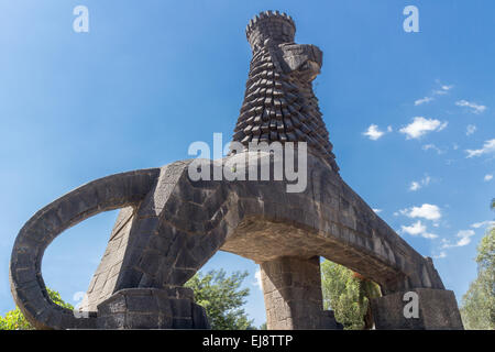 Statue des Löwen von Juda Stockfoto