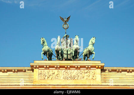 Brandenburger Tor Deutschland Berlin Stockfoto