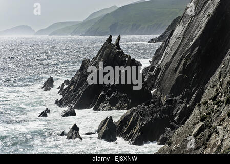 Slea Head Klippen Stockfoto