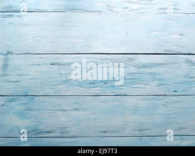 Alte blaue Holzbrett. Closeup erschossen. Stockfoto