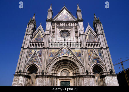 Italien, Umbrien, Orvieto, duomo Stockfoto