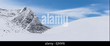 Landschaft in Unna Reiaddavaggi, Lappland, Schweden Stockfoto