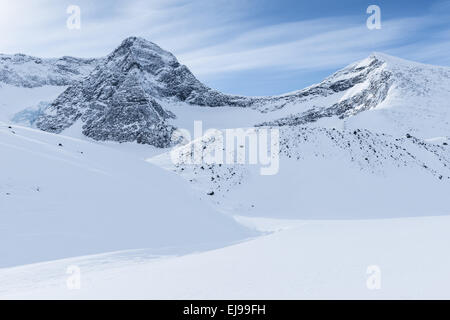 Landschaft in Unna Reiaddavaggi, Lappland, Schweden Stockfoto