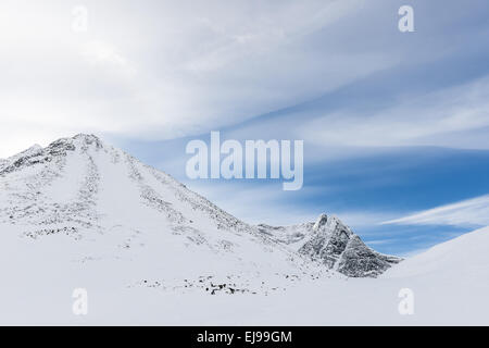 Landschaft in Unna Reiaddavaggi, Lappland, Schweden Stockfoto