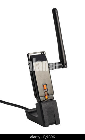 Wi-Fi-Wireless-USB-Adapter Stockfoto