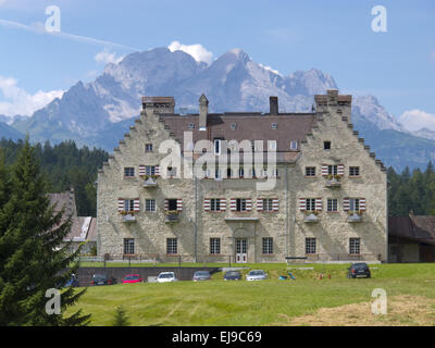 Hotel und Schloss Kranzbach in Elmau Stockfoto