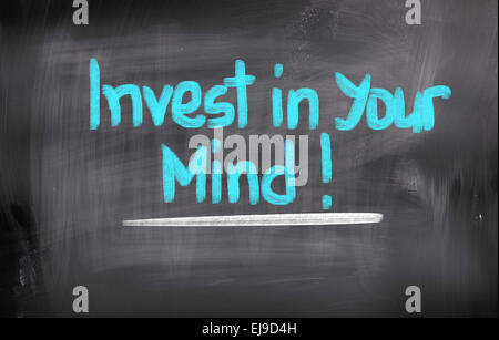 Investieren Sie In Ihre Geist-konzent Stockfoto