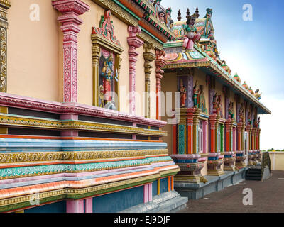 Mauritius. Hindu-Tempel. Stockfoto