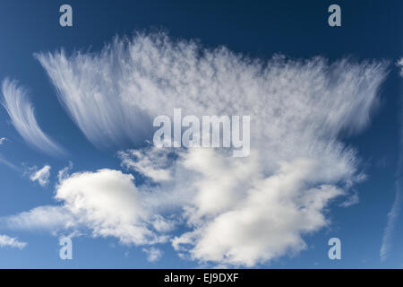 Wolkenbildung, Gotland, Schweden Stockfoto