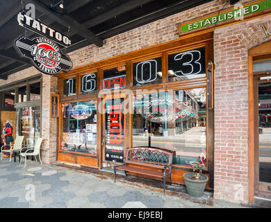 Geschäft in Ybor City in Tampa Florida Stockfoto