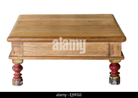 Alte Handwerker-Tabelle abgenutzte Holz Stockfoto