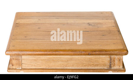 Alte Handwerker-Tabelle abgenutzte Holz Stockfoto