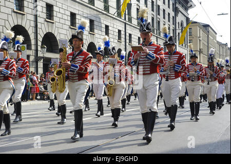 Oktoberfest in München, Bayern Stockfoto