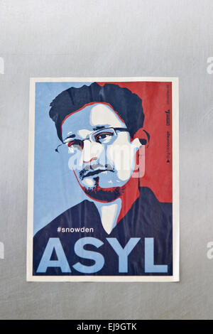 Edward Snowden Stockfoto
