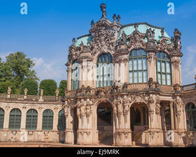 Dresdner Zwinger Stockfoto