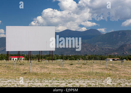 Fahren Sie in Kino in Buena Vista CO Stockfoto