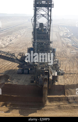 Braunkohle Bergbau Hambach, Deutschland Stockfoto