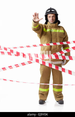 Feuerwehrmann Stockfoto