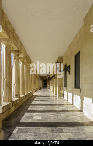 Museum der asiatischen Kunst Korfu Griechenland Stockfoto