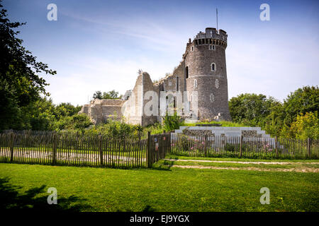 Château de Robert le Diable, Normandie, Frankreich, Europa Stockfoto