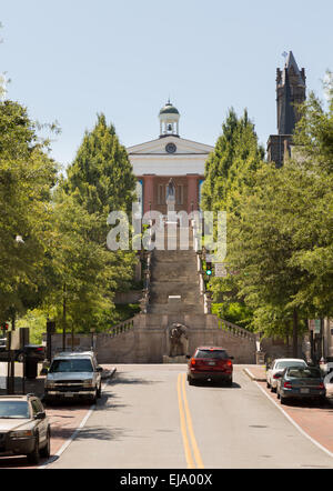 Monument-Terrasse in Lynchburg, Virginia Stockfoto