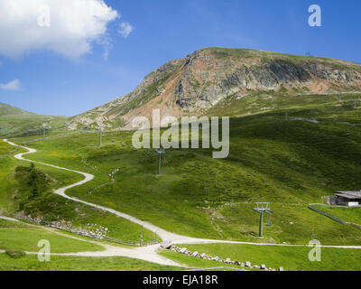 Wanderwege in den südlichen Alpen Tirol Stockfoto