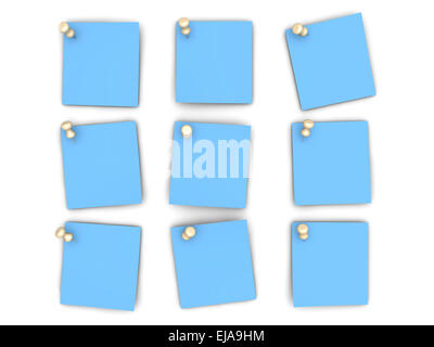 Angeheftete Papiergeld Stockfoto