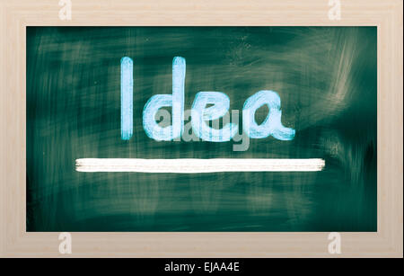 Idee-Konzept Stockfoto
