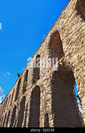 Aquädukt in Istanbul Türkei Stockfoto