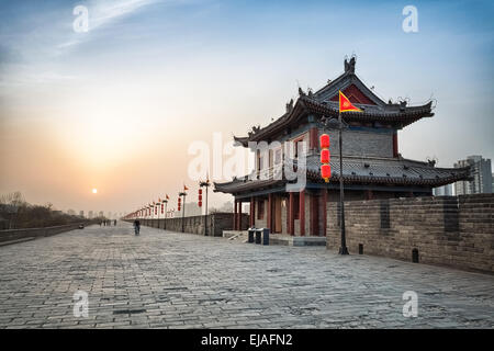 Altstadt von xian Stockfoto