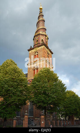 Kirche des Erlösers in Kopenhagen Stockfoto