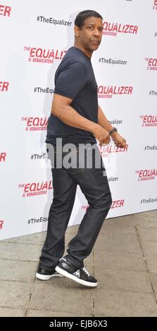 Rom-Fototermin für den "The Equalizer" im Hotel De Russie Featuring: Denzel Washington wo: Rom, Italien: 17 Sep 2014 Stockfoto