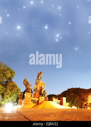 San Martin unter den Sternen Stockfoto