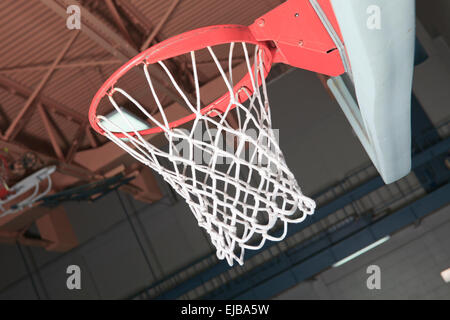 Basketball-Korb Stockfoto