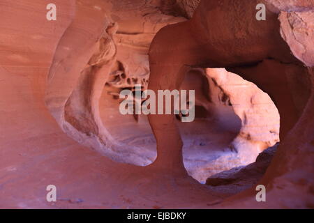 Windstone Arch Tal des Feuers Nevada Stockfoto