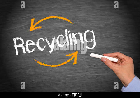 Recycling Stockfoto