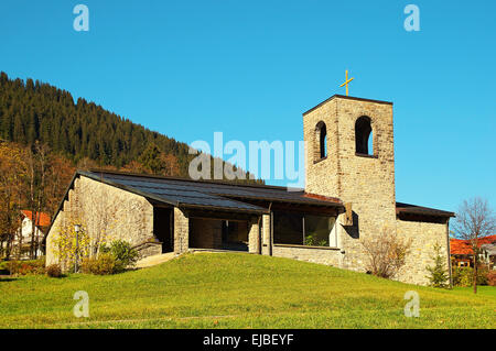 Kirche des Heiligen Geistes Oberjoch Deutschland Stockfoto