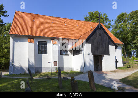 Kirche auf der Insel Hiddensee Stockfoto