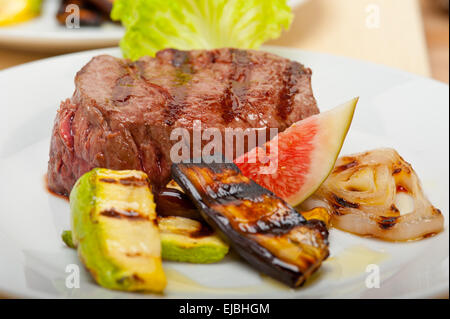 gegrilltes Rindfleisch Filet mignon Stockfoto